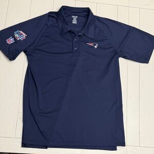 Men's New England Patriots, Navy Polo Shirt. Limited edition. Did not win SB.